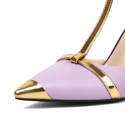 Charlotte | Elegant Ankle Bow T Strap Heels