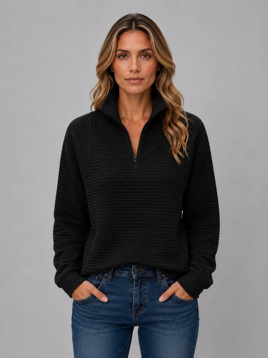 black-sweater
