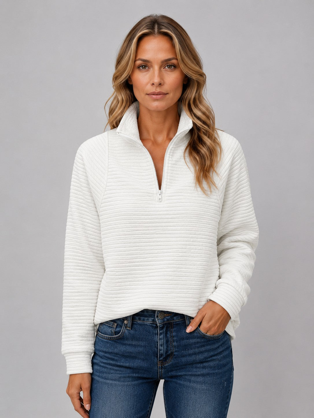 white-sweater