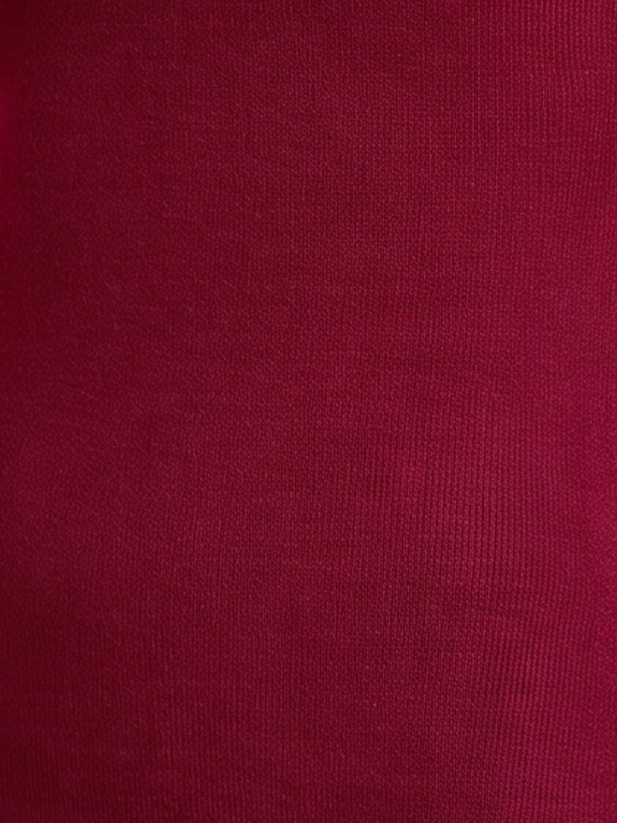 burgundy-dress