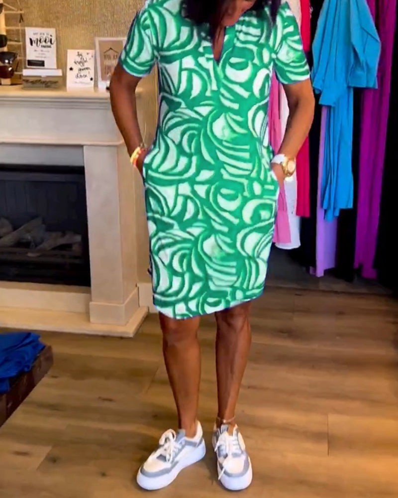 green-dress