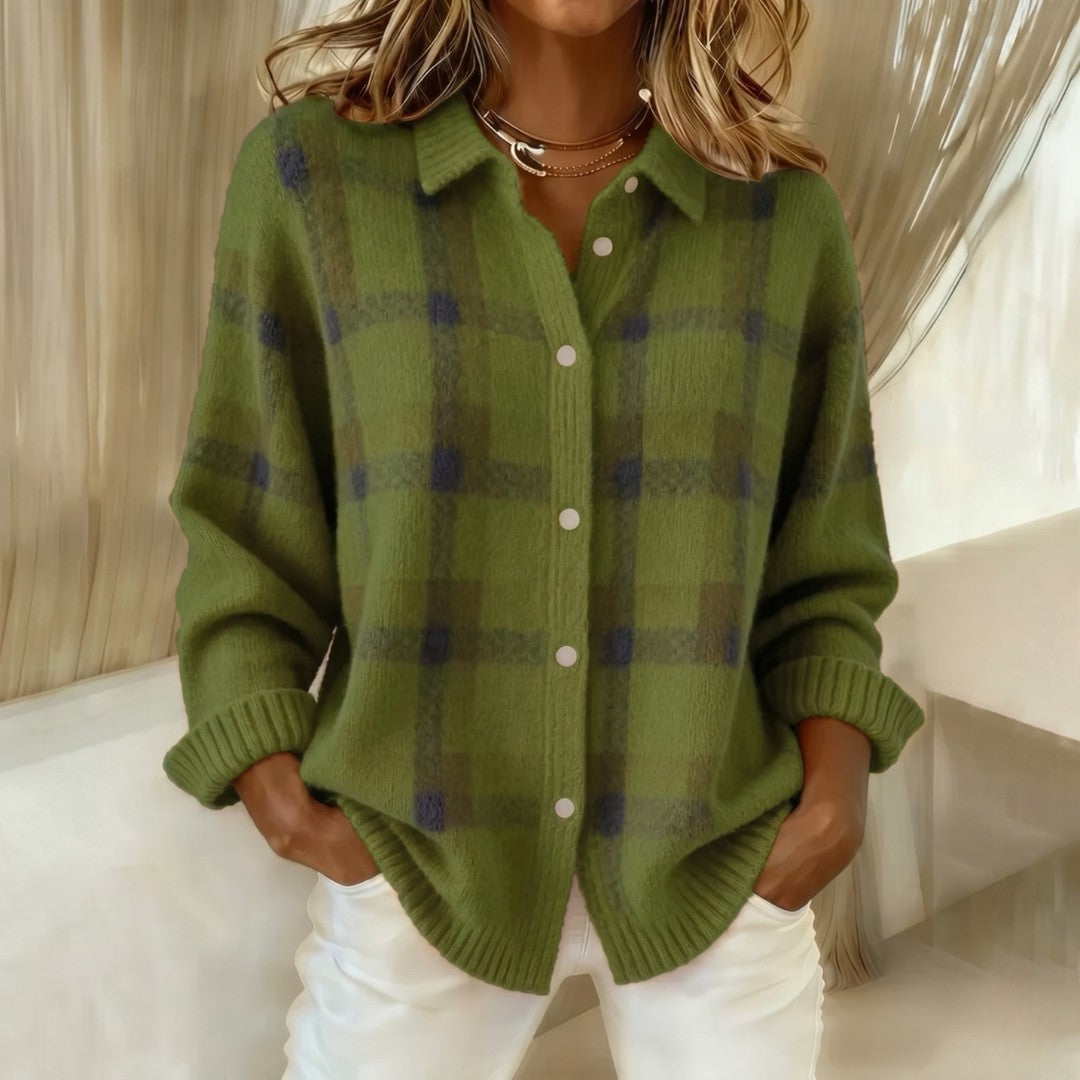 green-cardigan