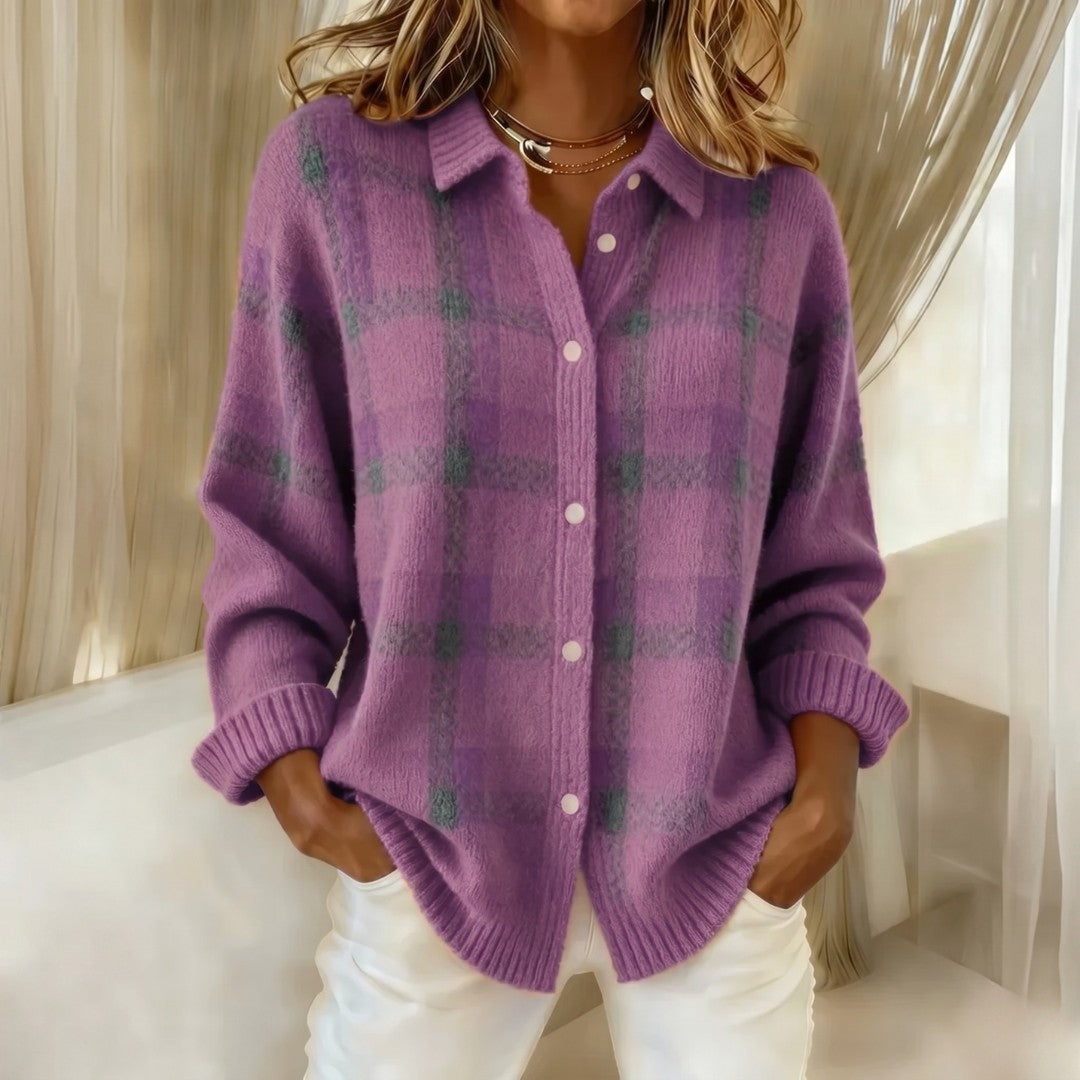 purple-cardigan
