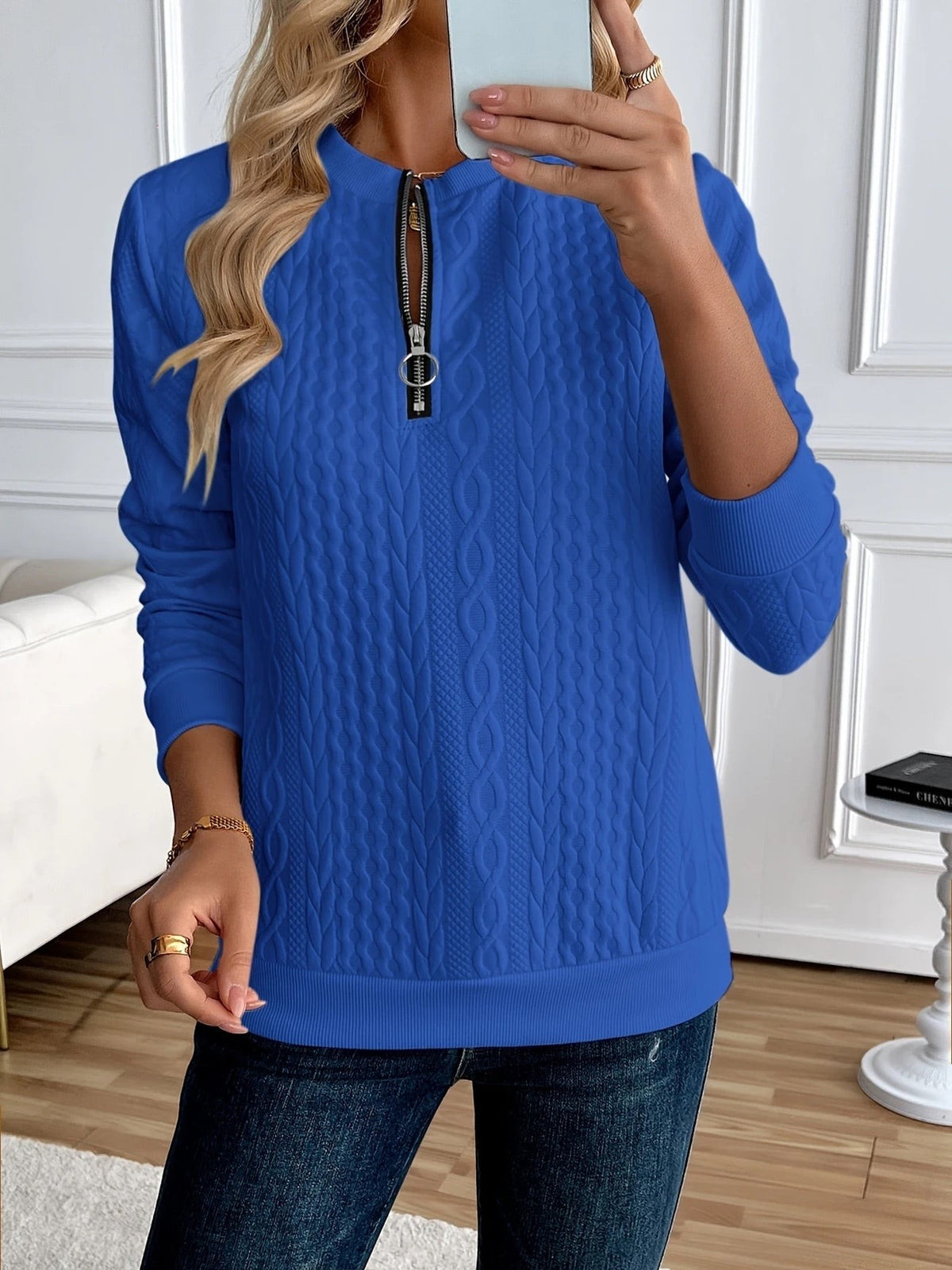 blue-sweater